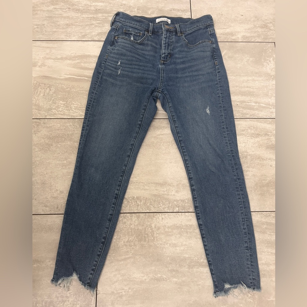 Loft high waisted slim pocket jeans size 27/4